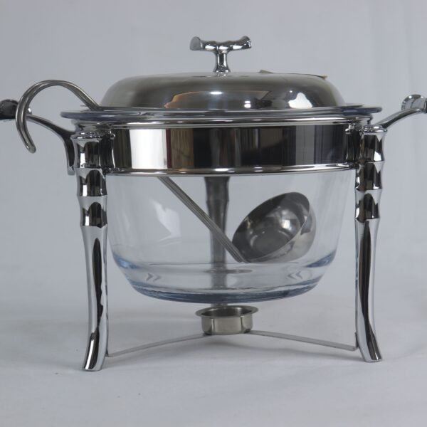 بوله شوربه تقديم بيركس قاعده استانلس (KK1444)