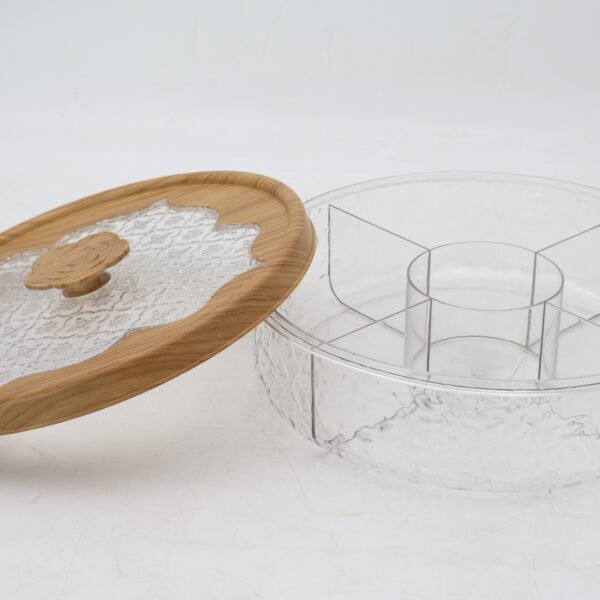 طبق تسالي بلاستيك kk-2713