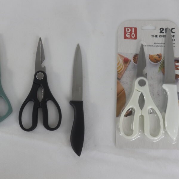 طقم سكاكين ومقص kk-1585