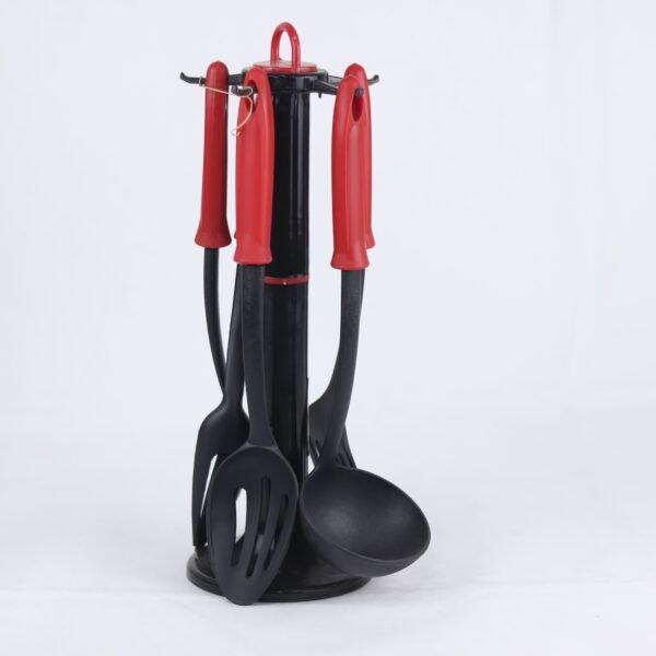 طقم توزيع تايلون 6 قطع احمر زهران