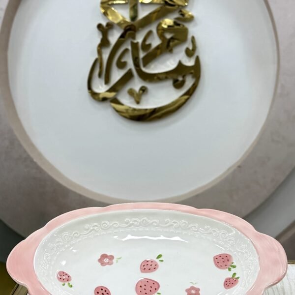 طبق بورسلين