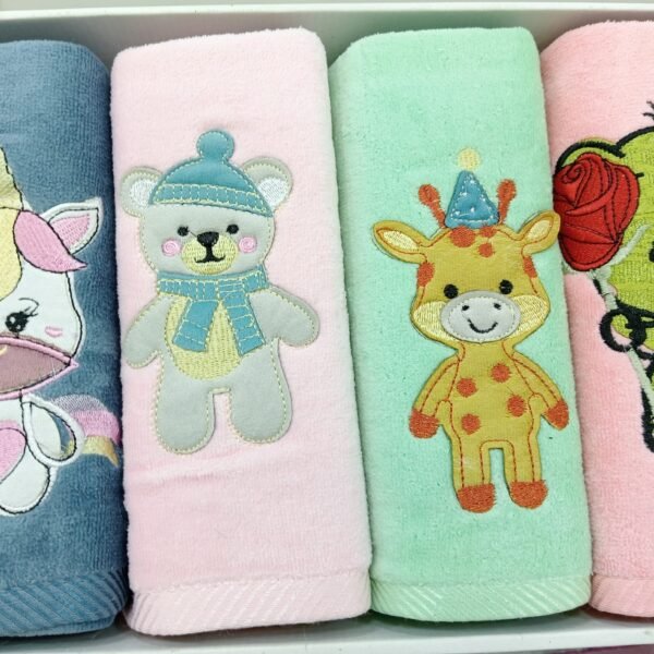 فوط اصاله اطفال مجسم 4ق 50*80