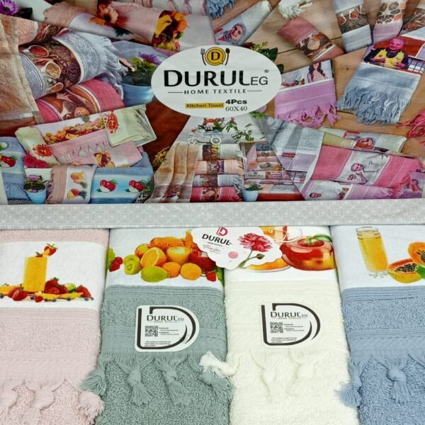 فوط ديوريل مطبخ 4ق 40*60